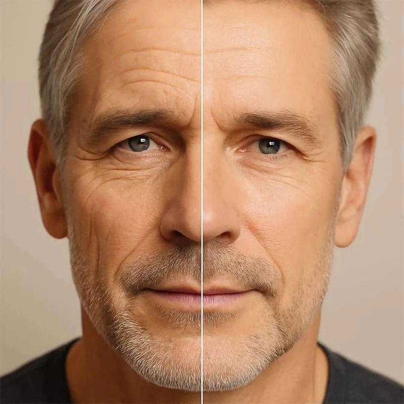 Lines and Wrinkles Skin Treatment - Before and After